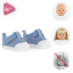 Corolle Baskets Bleues pour poupon 36 cm