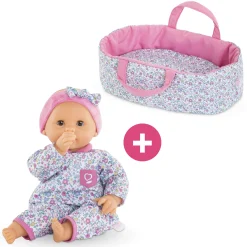 Corolle Bébé Calin Capucine et Couffin Floral