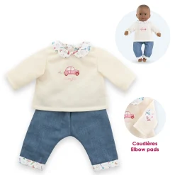 Corolle Bébé Calin Marius et Look Week-end à Paris
