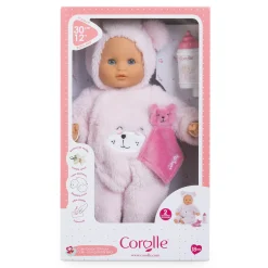 Corolle Bébé Calin Ourson d'Amour et Sac à Dos Porte-Poupon