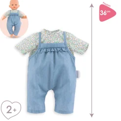 Corolle Blouse et Salopette pour poupon 36 cm