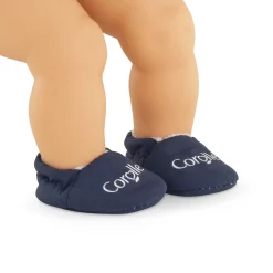 Corolle Chaussons Bleu Marine pour poupon 30 cm