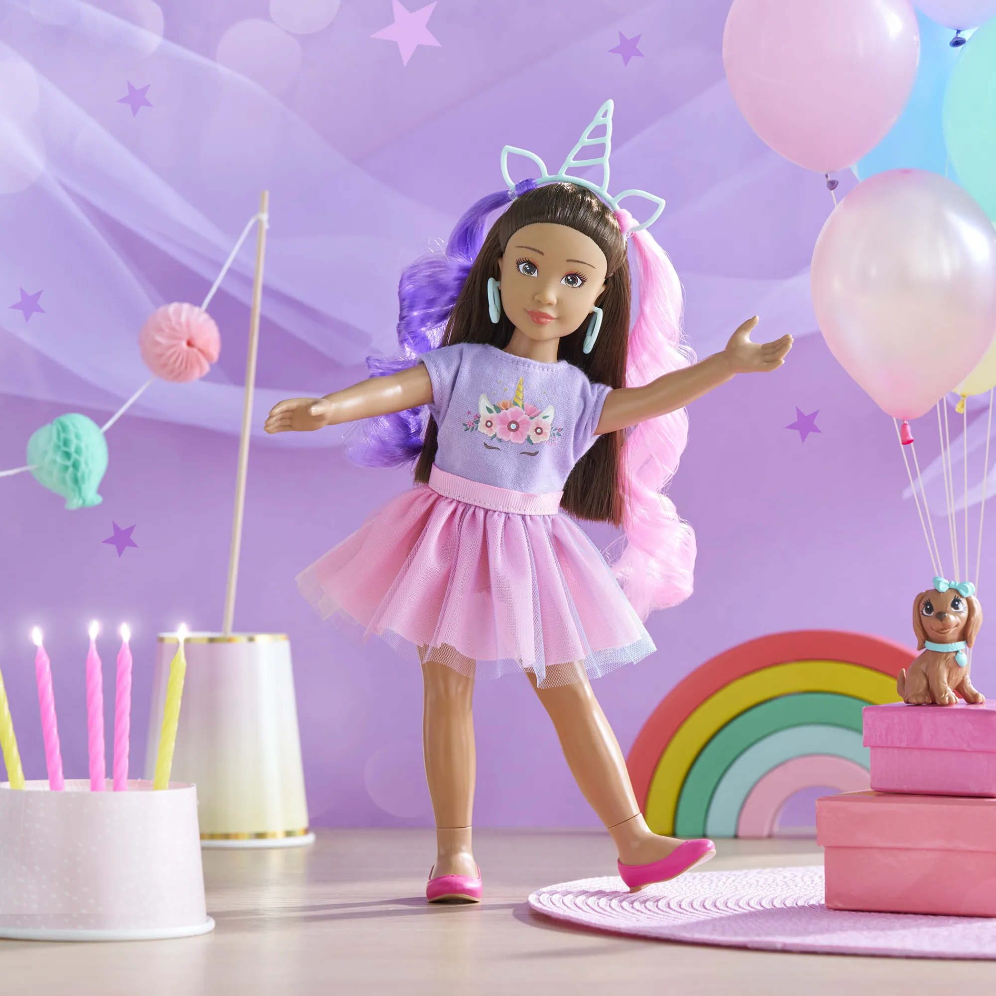 Corolle Coffret Poupée Girls Luna Licorne