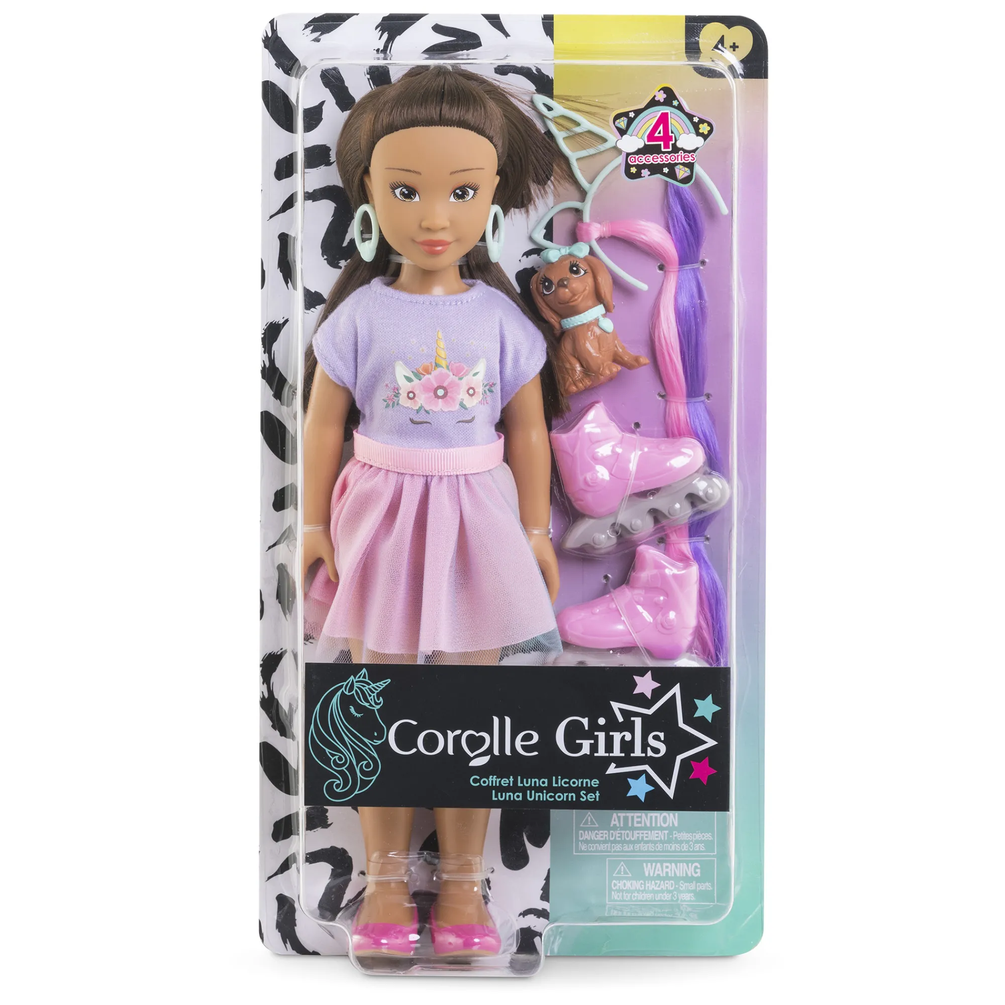 Corolle Coffret Poupée Girls Luna Licorne
