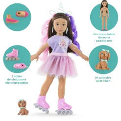 Corolle Coffret Poupée Girls Luna Licorne
