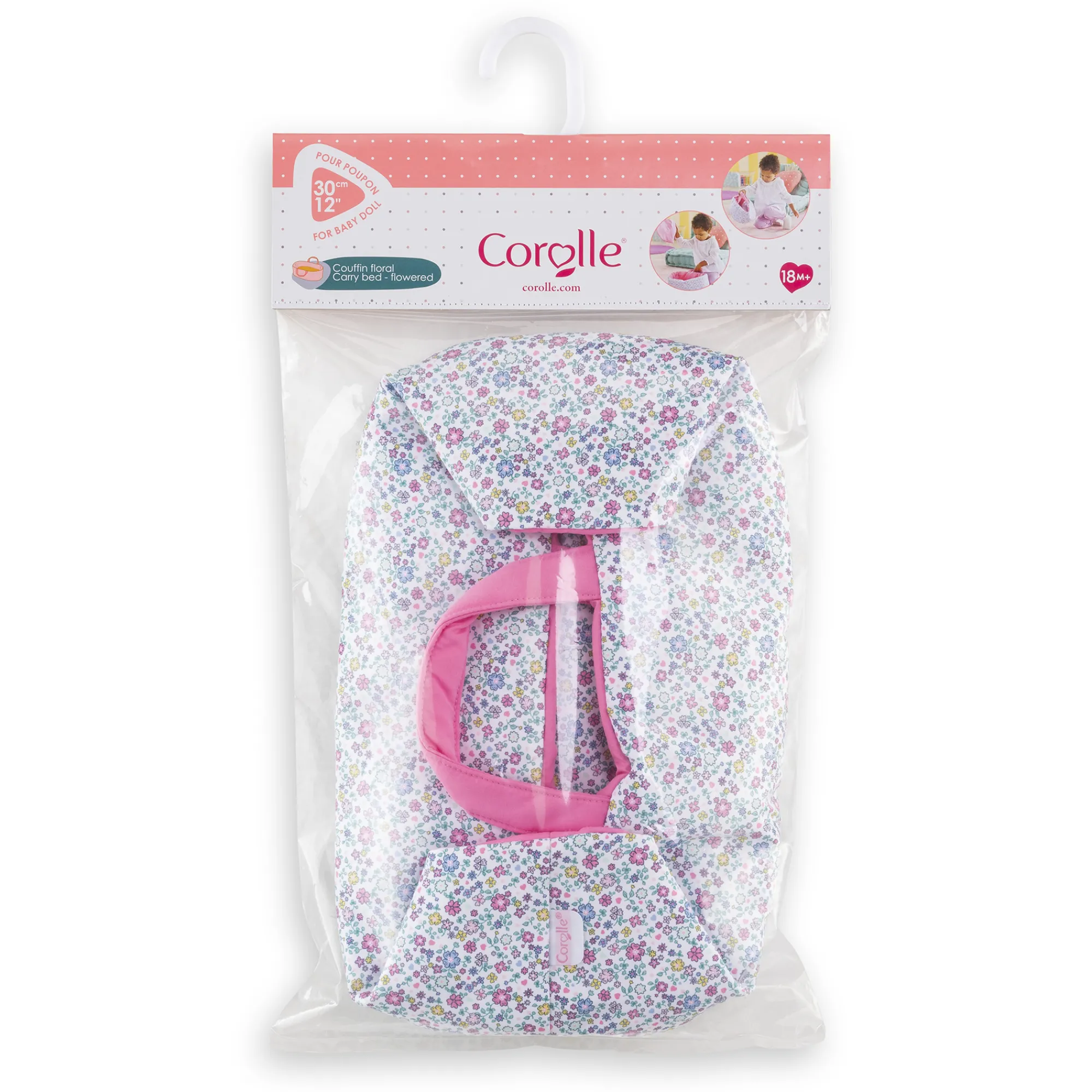 Corolle Couffin Floral pour poupon 30 cm