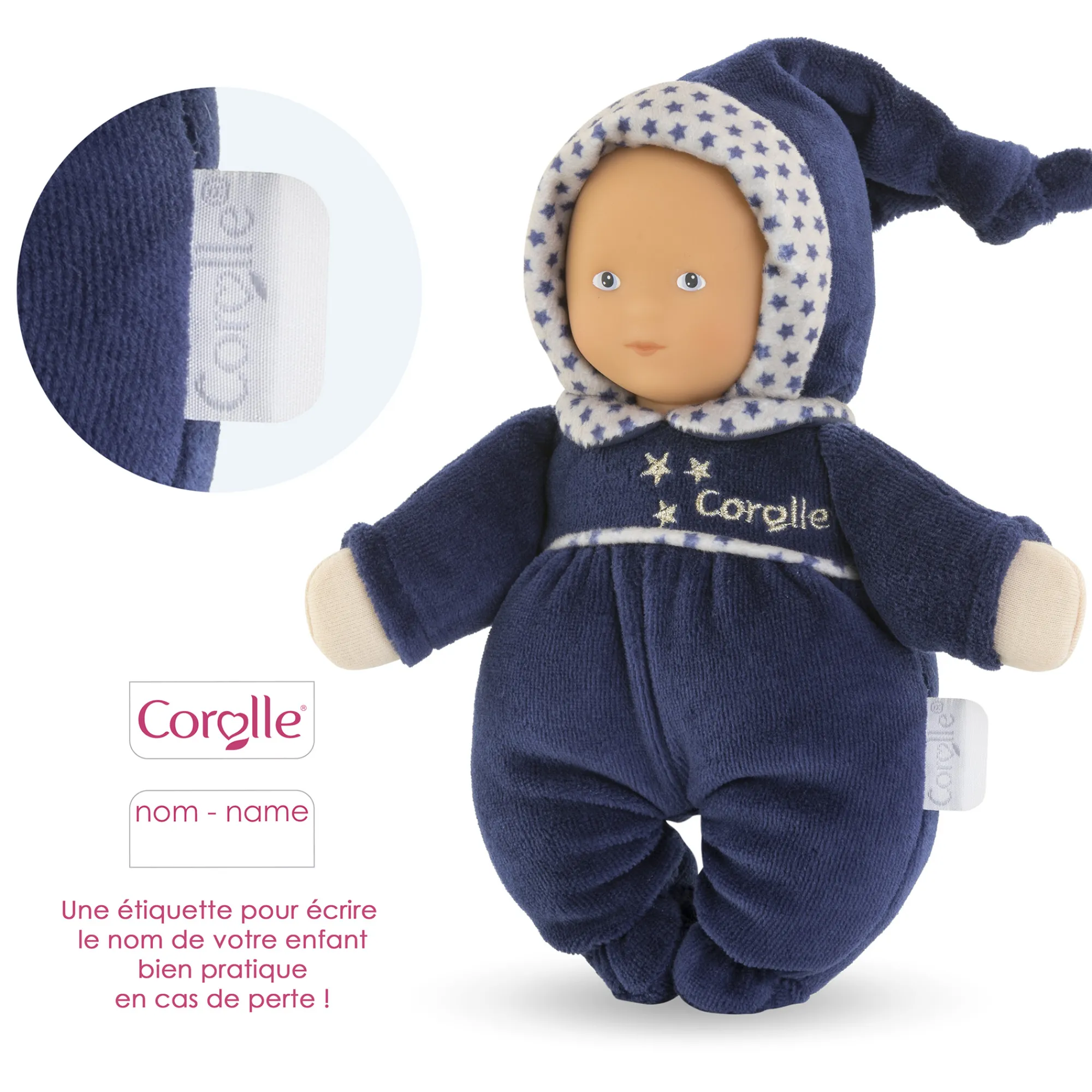 Corolle Doudou Babidoux Marine Rêves d'Étoiles