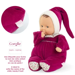Corolle Doudou Babipouce Rose Grenadine