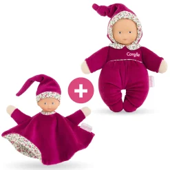 Corolle Doudous Tidoudou & Babidoux Rose Grenadine