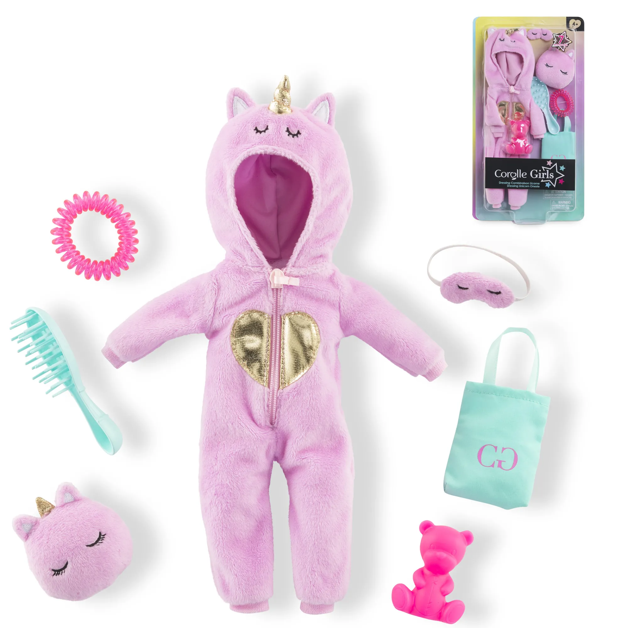 Corolle Dressing Combinaison Licorne pour poupée Girls