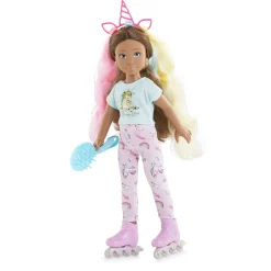 Corolle Ensemble Accessoires Coiffure Arc-en-ciel pour poupée Girls