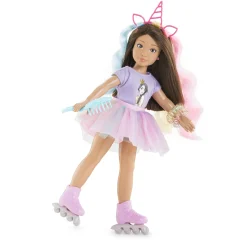 Corolle Ensemble Accessoires Coiffure Arc-en-ciel pour poupée Girls