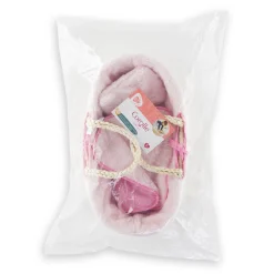 Corolle Ensemble Couffin Peluche Rose pour poupon de 36 et 42 cm