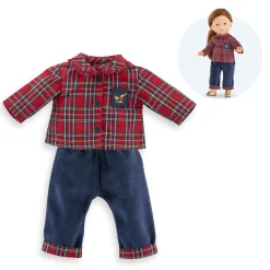 Corolle Ensemble Homewear 2 pièces en Fêtes pour poupée ma
