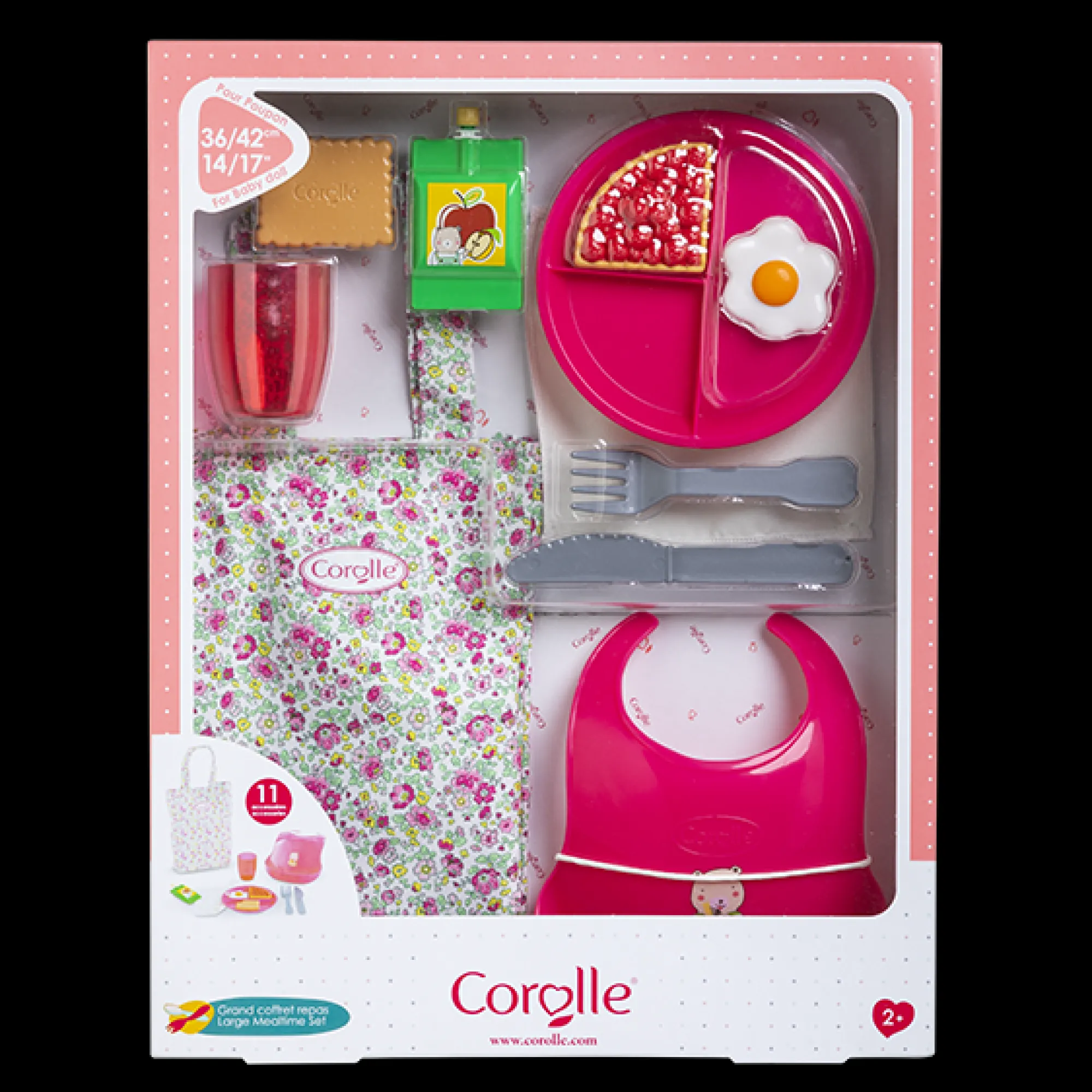 Corolle Grand coffret repas pour poupon 36/42 cm