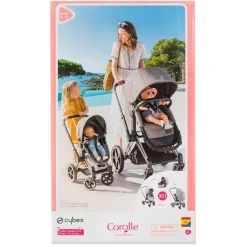 Corolle Landau 3 en 1 Cybex Priam Gris pour poupons 36 / 42 / 52 cm