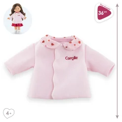 Corolle Manteau Pétales de Cœurs pour poupée ma
