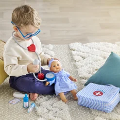 Corolle Mon Bébé Calin Margaux en Fêtes et Valise Docteur
