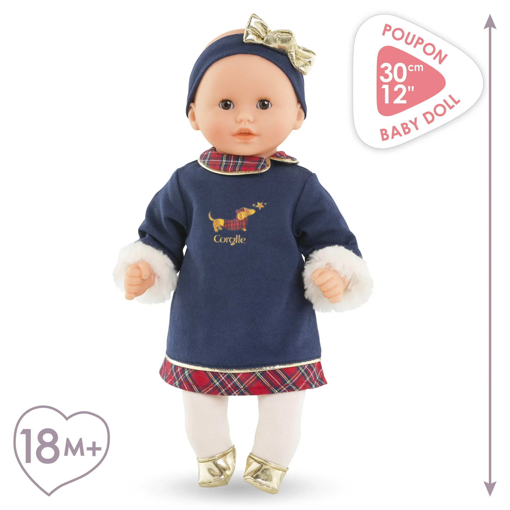 Corolle Mon Bébé Calin Margaux en Fêtes et Coffret Repas