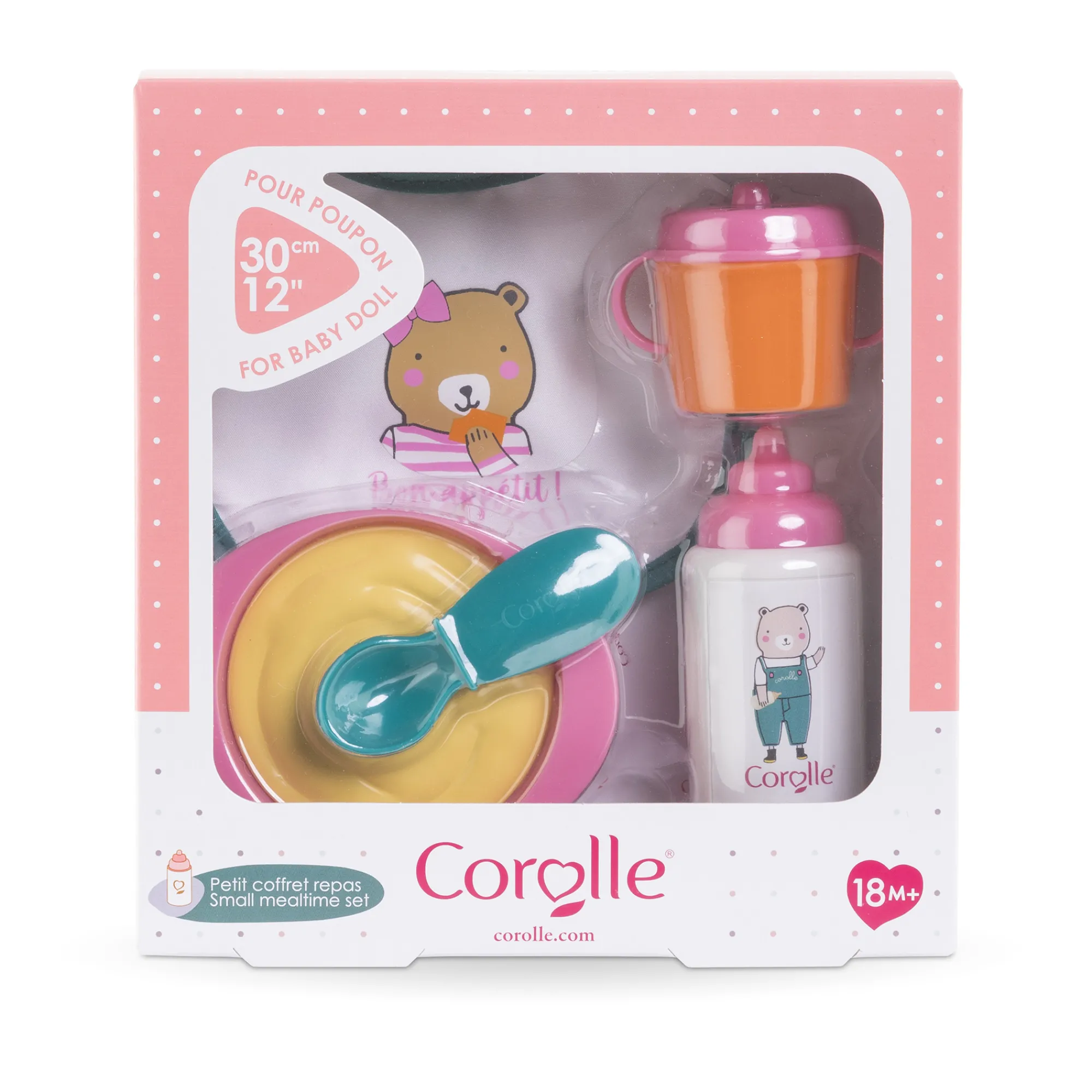 Corolle Mon Bébé Calin Margaux en Fêtes et Coffret Repas