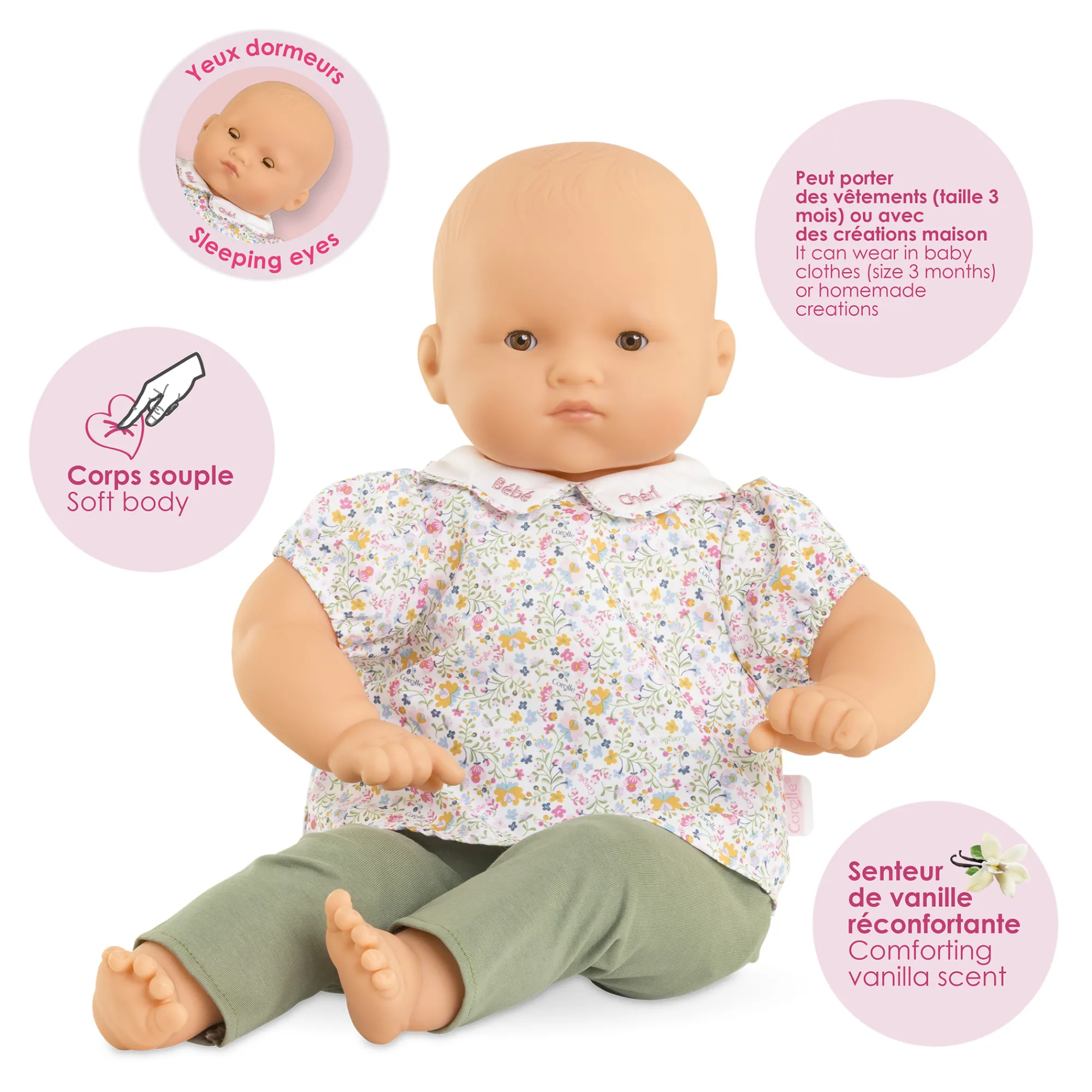 Corolle Mon Grand Poupon Bébé Chéri