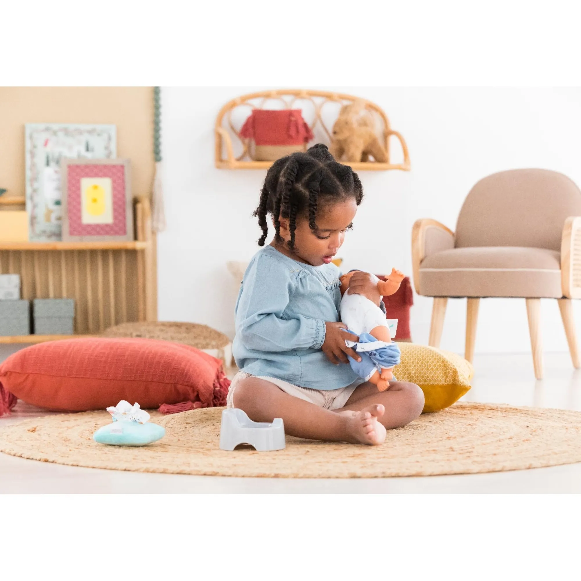 Corolle Pot et Lingette pour poupon 30 et 36 cm