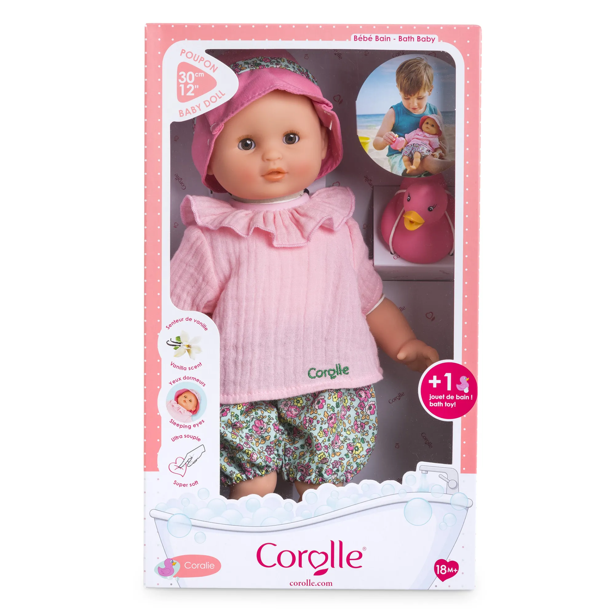 Corolle Poupon Bébé Bain Coralie - Bloomer