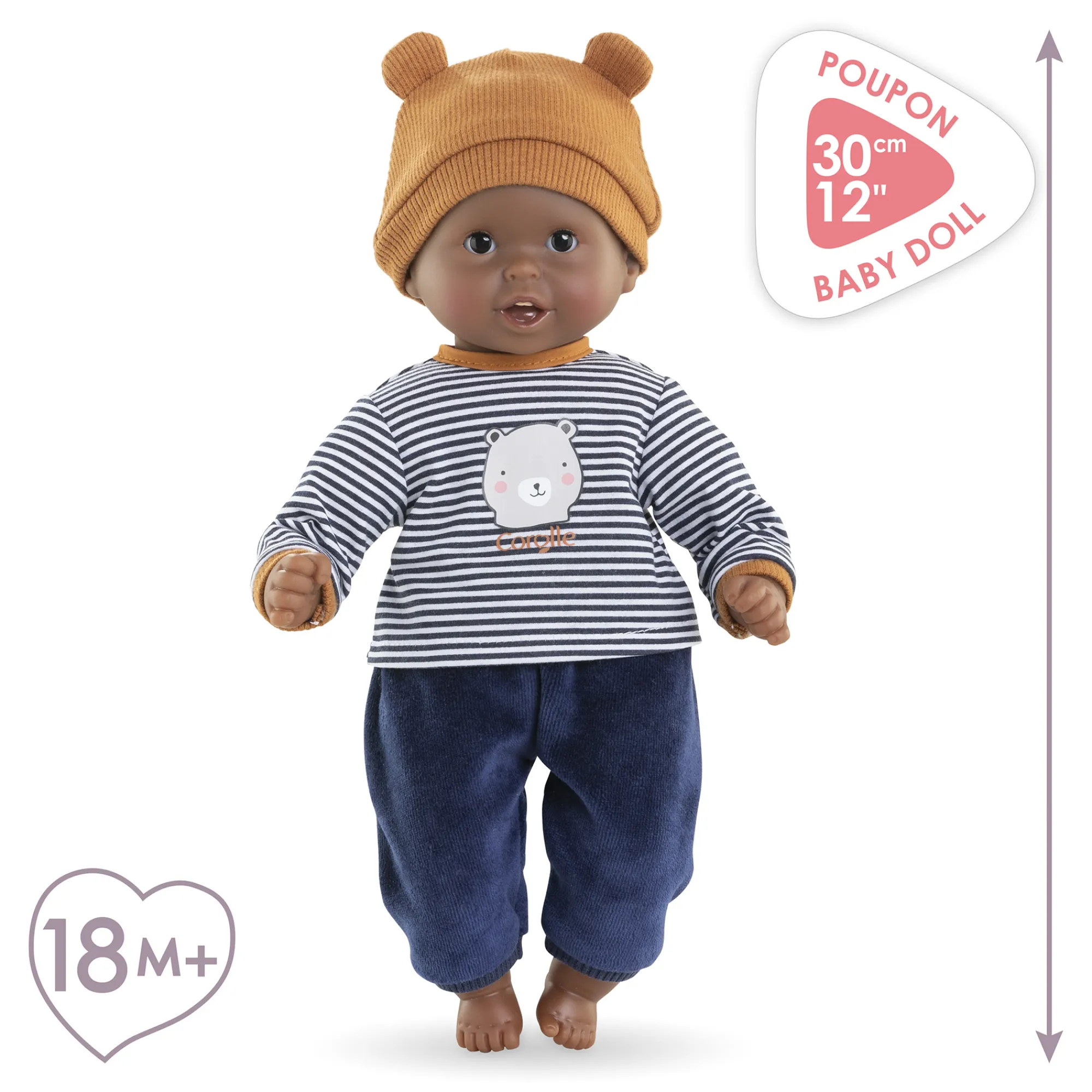 Corolle Poupon Bébé Calin Marius - Ourson