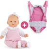 Corolle Poupon Lise et Porte-Bébé