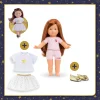 Corolle Prune en T-Shirt & Jupe