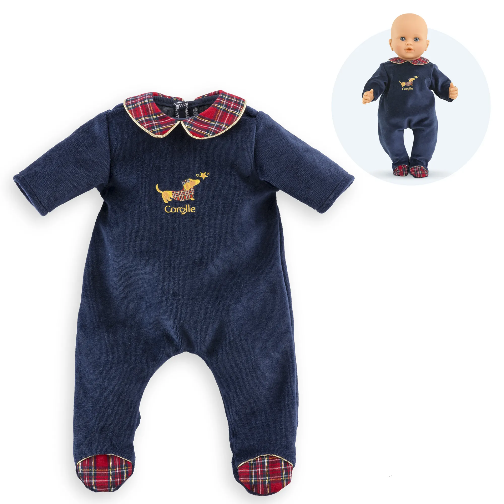 Corolle Pyjama en Fêtes pour poupon 36 cm