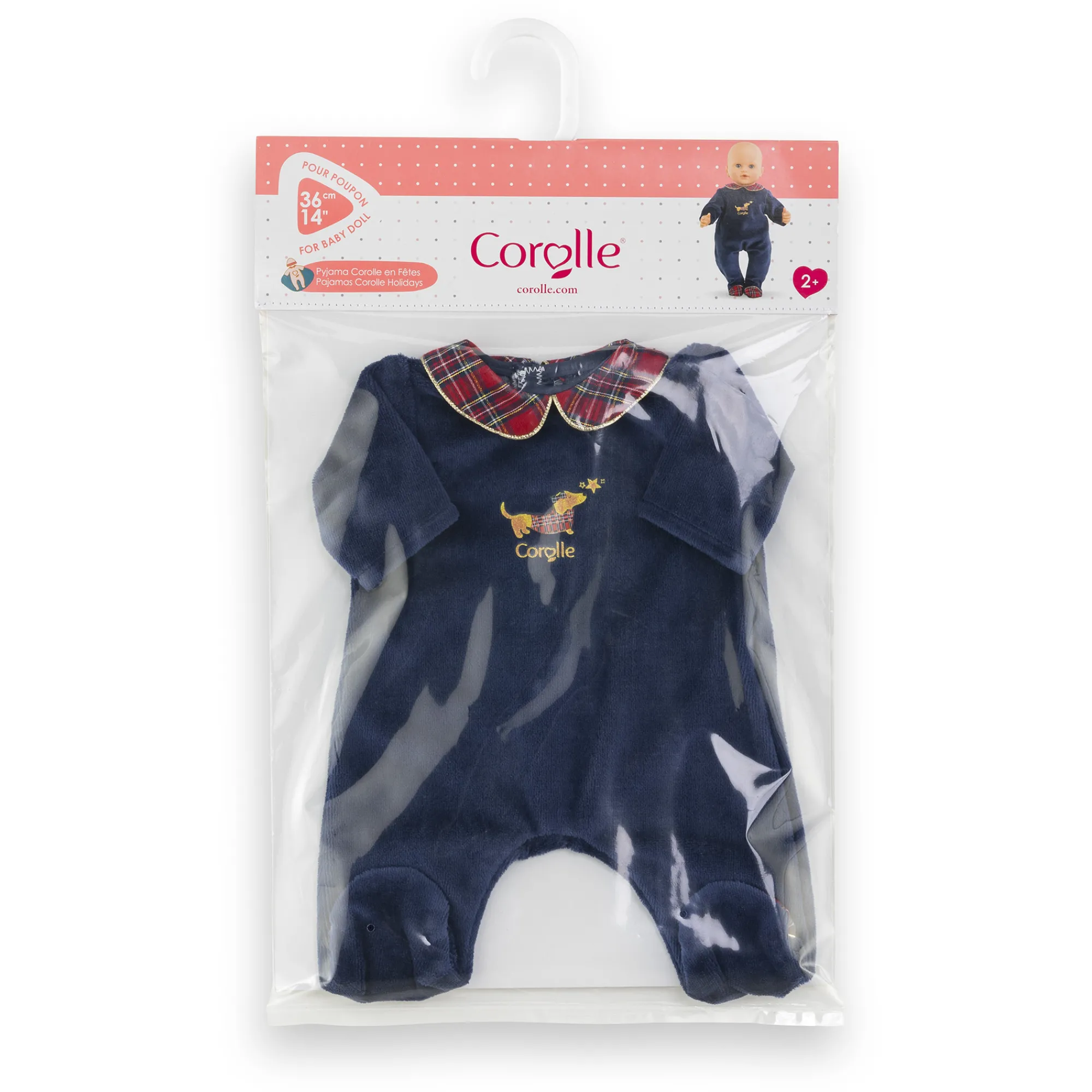 Corolle Pyjama en Fêtes pour poupon 36 cm
