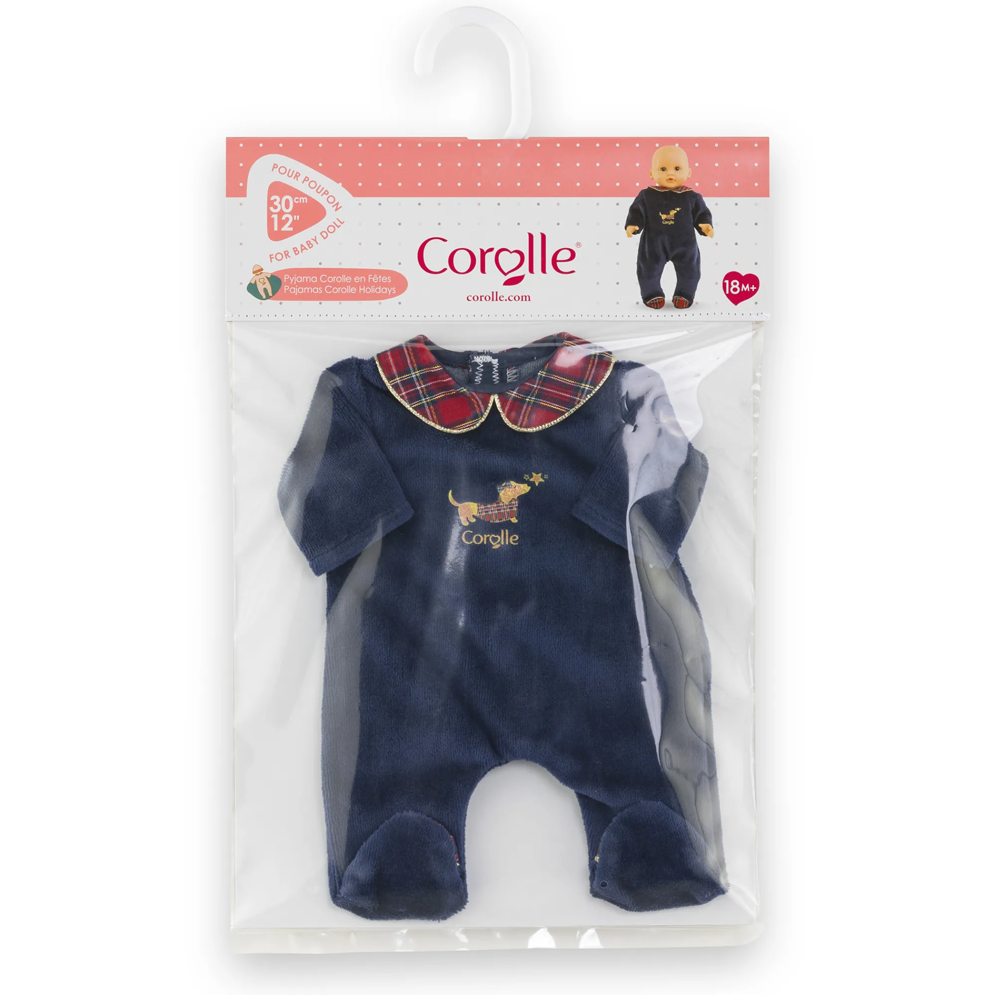 Corolle Pyjama en Fêtes pour poupon 30 cm