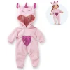 Corolle Pyjama Licorne Rose pour poupée ma