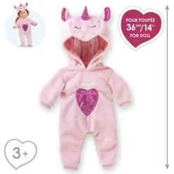 Corolle Pyjama Licorne Rose pour poupée ma