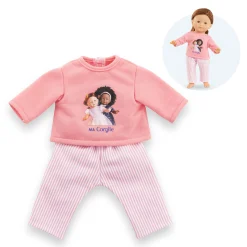 Corolle Pyjama Rose 2 pièces pour poupée ma