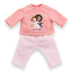 Corolle Pyjama Rose 2 pièces pour poupée ma