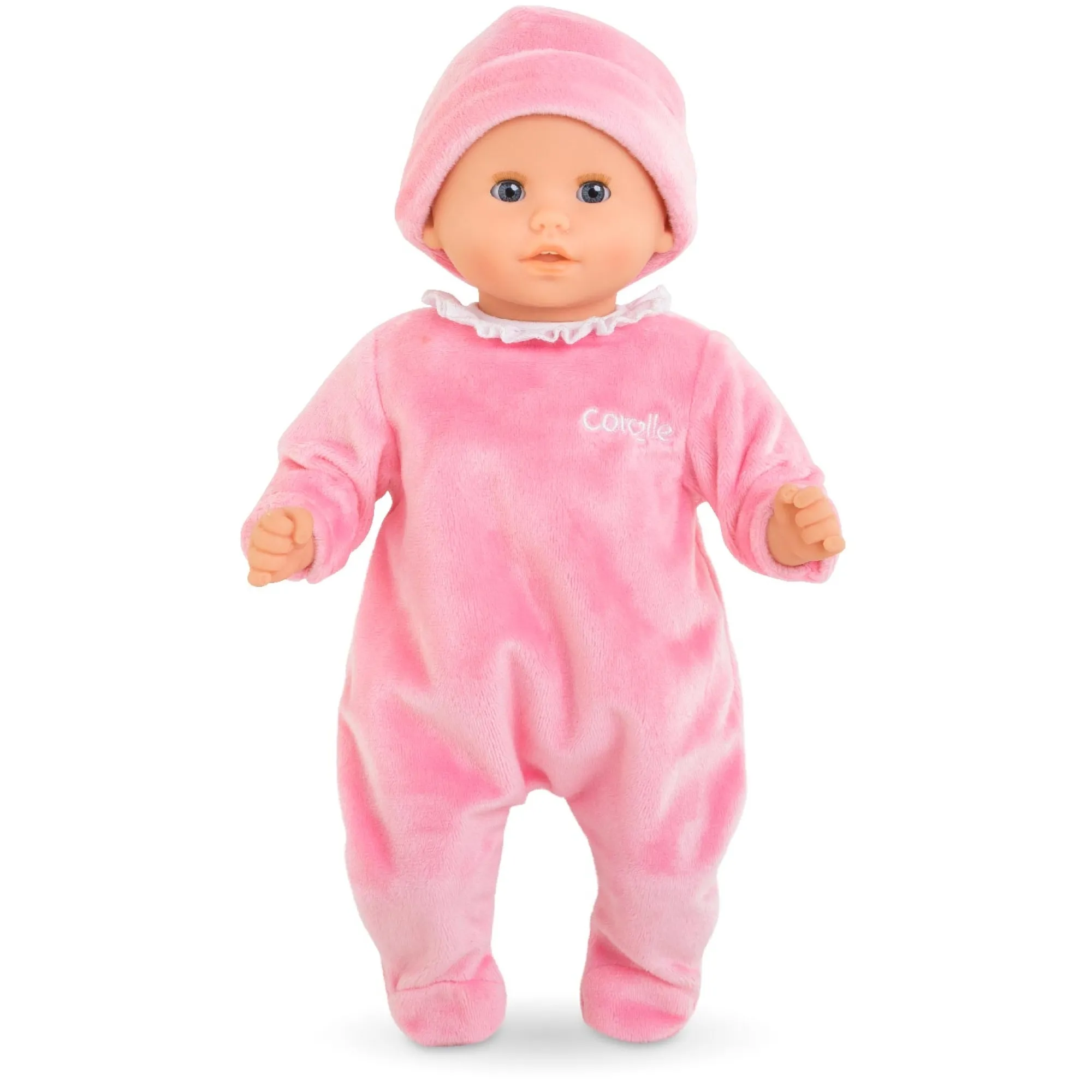 Corolle Pyjama rose et bonnet pour poupon 30 cm