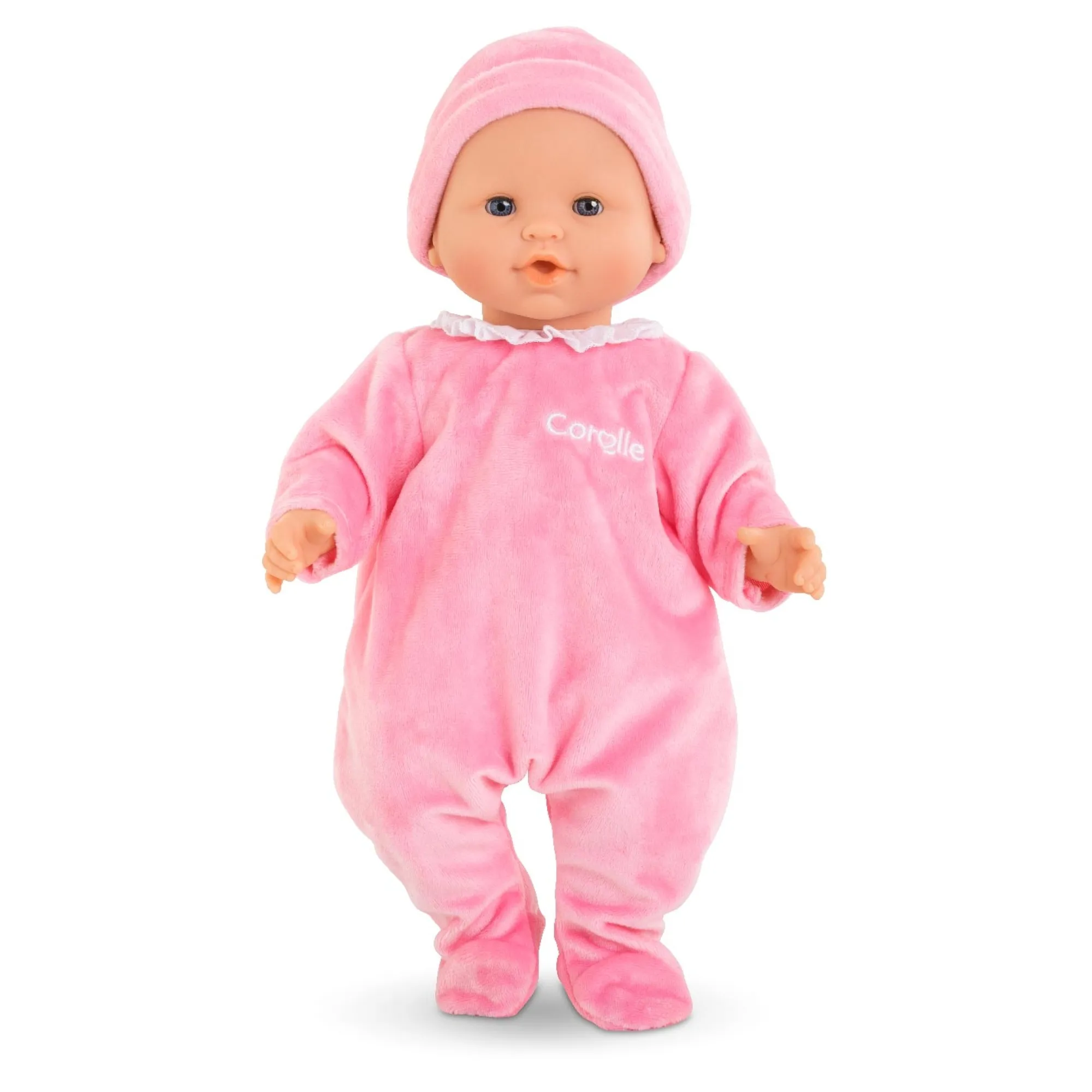 Corolle Pyjama rose et bonnet pour poupon 36 cm