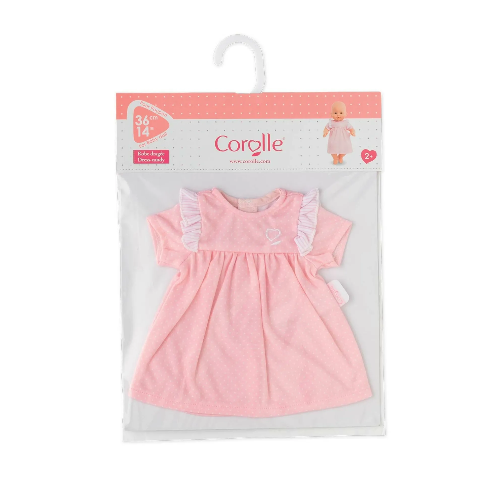 Corolle Robe Dragée pour poupon 36 cm