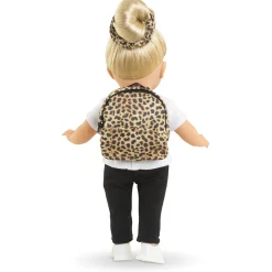 Corolle Sac à dos Léopard pour poupée ma