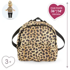 Corolle Sac à dos Léopard pour poupée ma