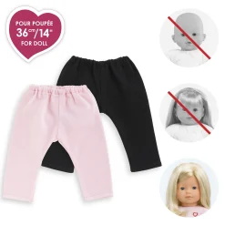 Corolle Set de 2 Leggings pour poupée ma