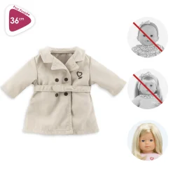 Corolle Trench Beige pour poupée ma