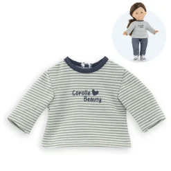 Corolle T-Shirt Rayé Manches Longues pour poupée ma