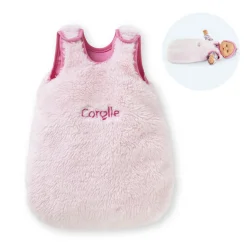 Corolle Turbulette Peluche Rose et Couffin Floral