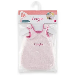 Corolle Turbulette Peluche Rose et Couffin Floral